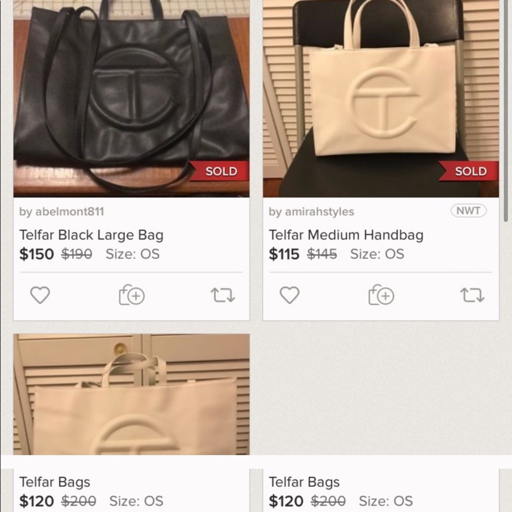 Telfar Bags - Don’t Buy from Price Gougers - Picture 2 of 10